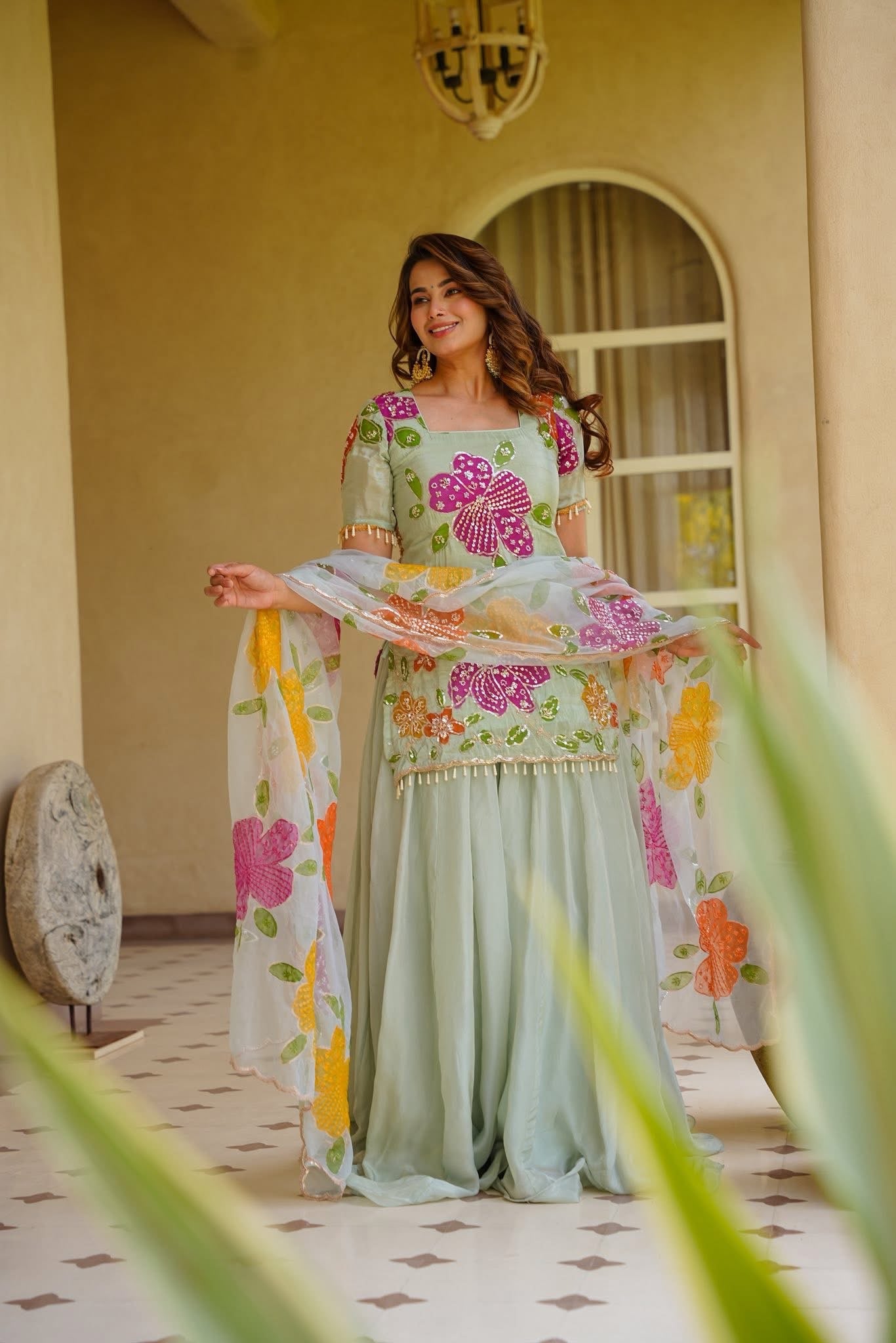 Samyukshaa Heavy Embroidered Kurta Set