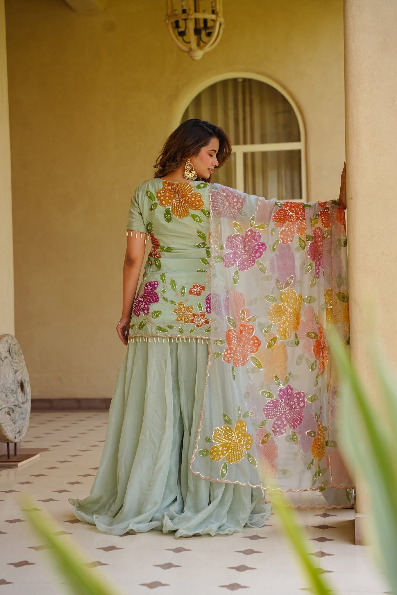 Samyukshaa Heavy Embroidered Kurta Set