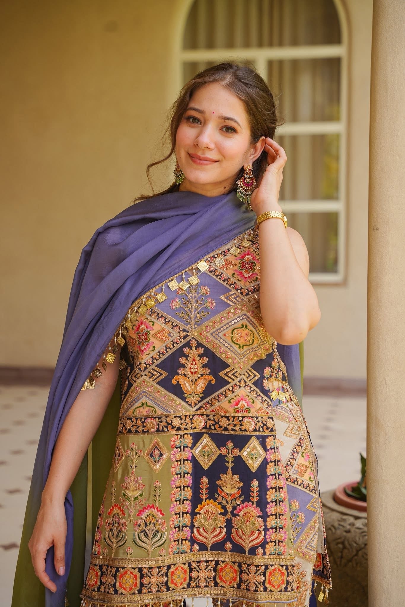 Samvedika Heavy Embroidered Kurta Set