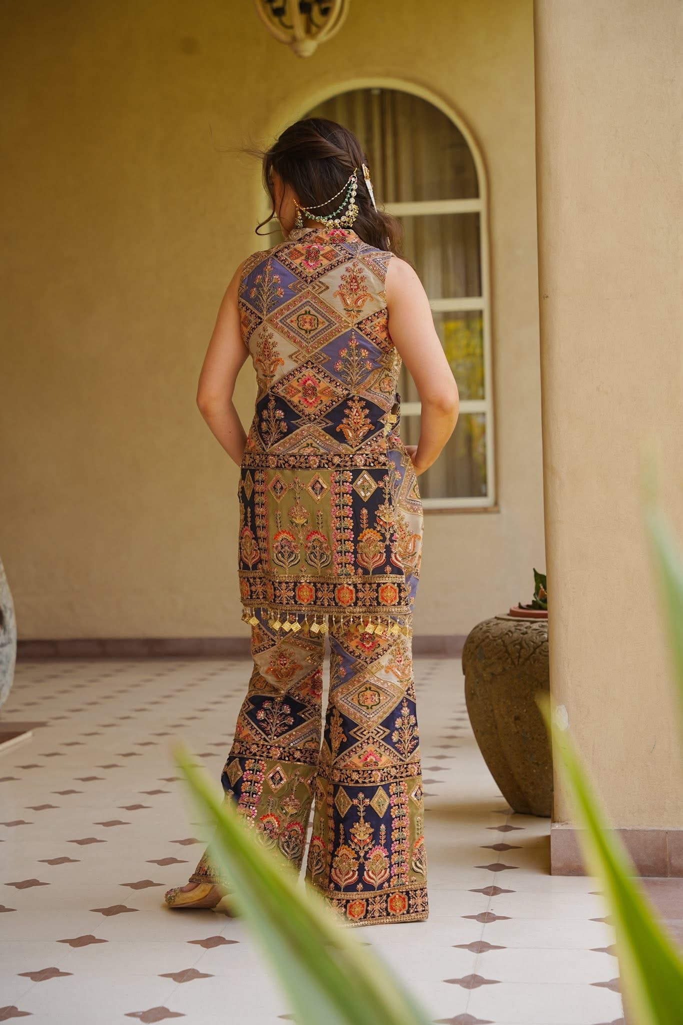 Samvedika Heavy Embroidered Kurta Set