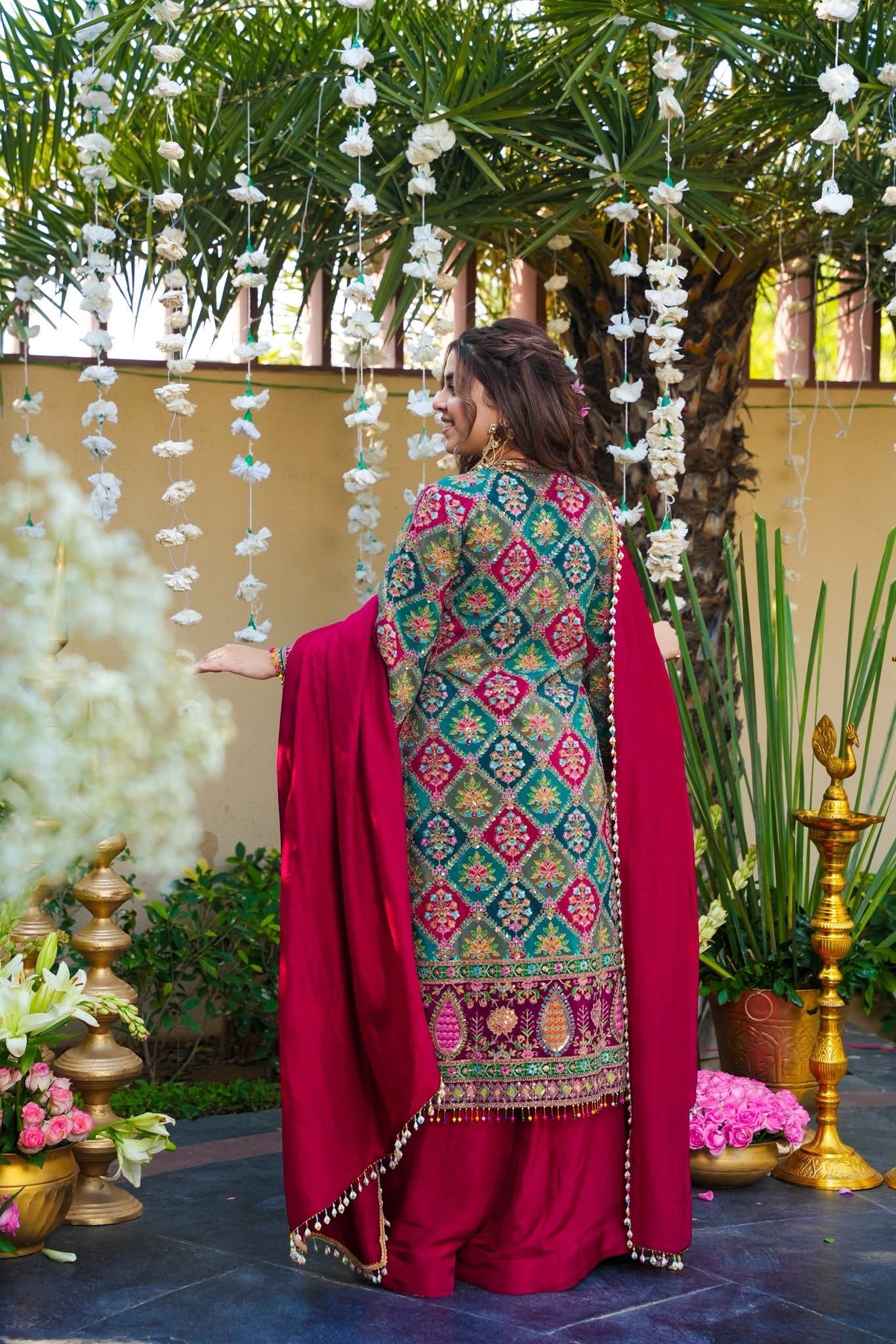 Navrangini Heavy Embroidered Kurta Set