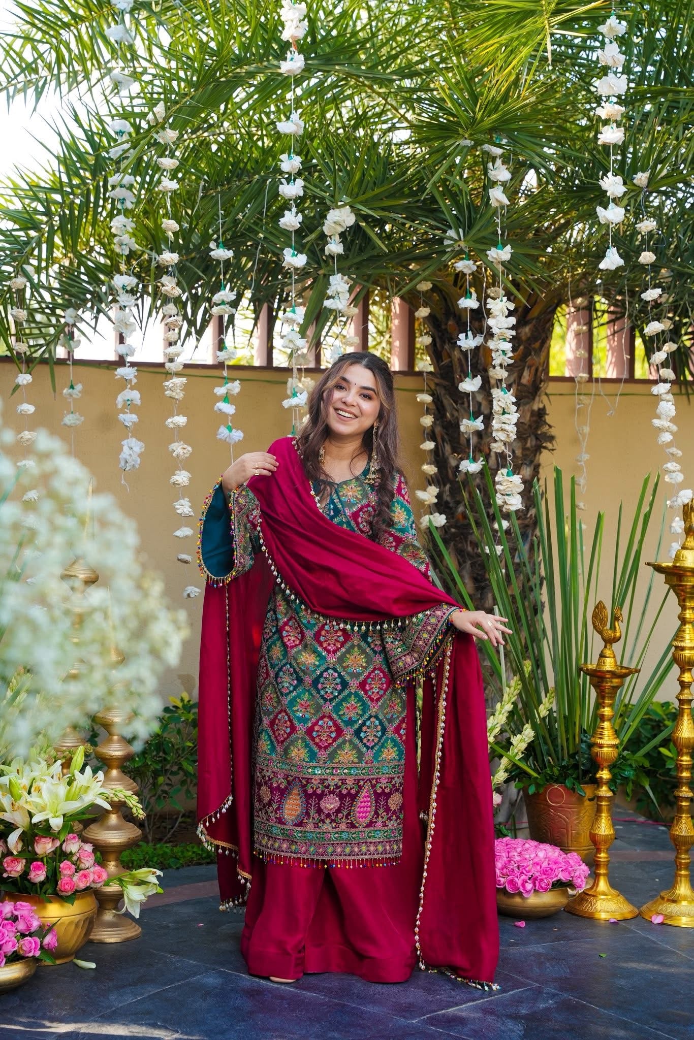 Navrangini Heavy Embroidered Kurta Set