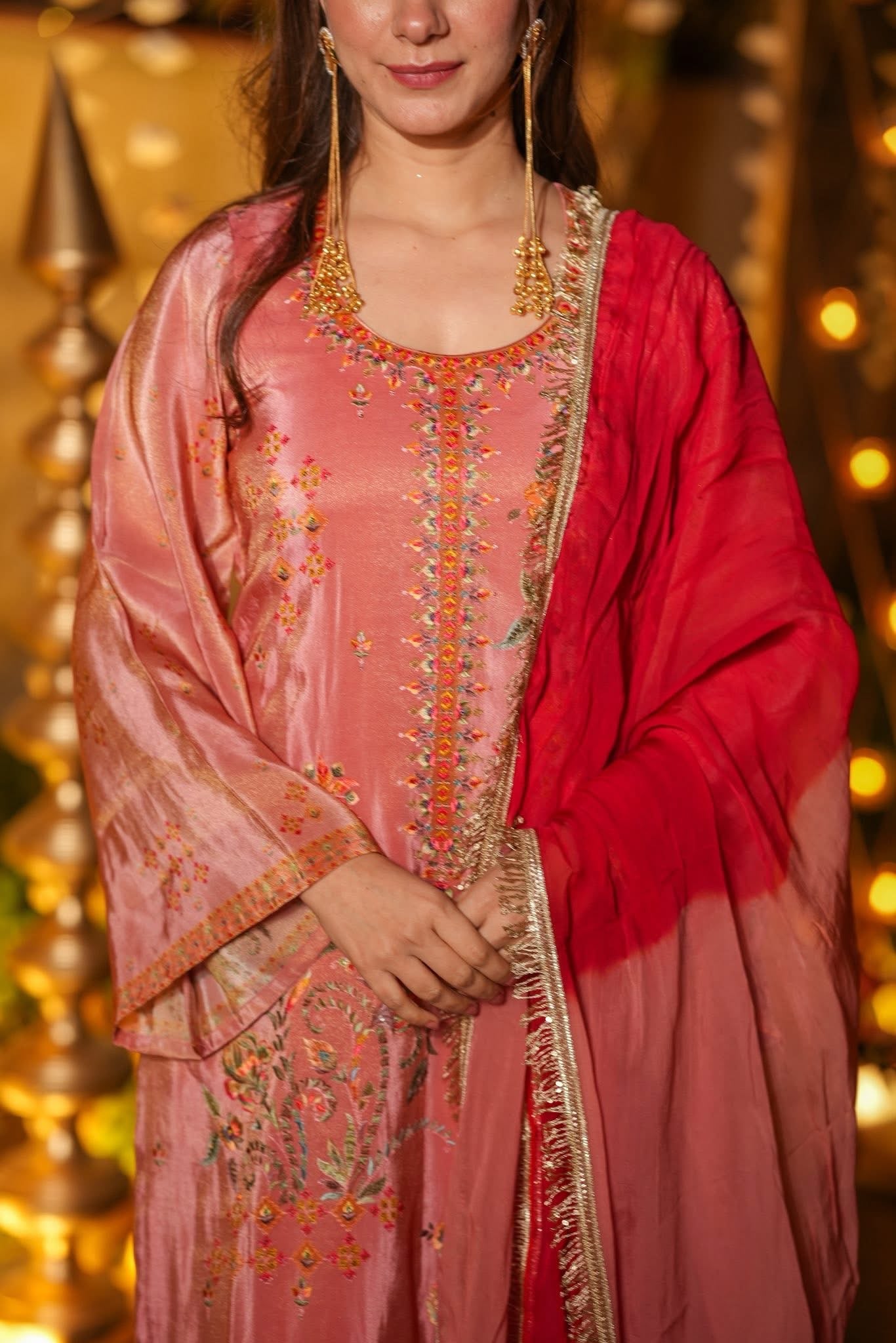 Echorose Muslin Wedding Kurta Set