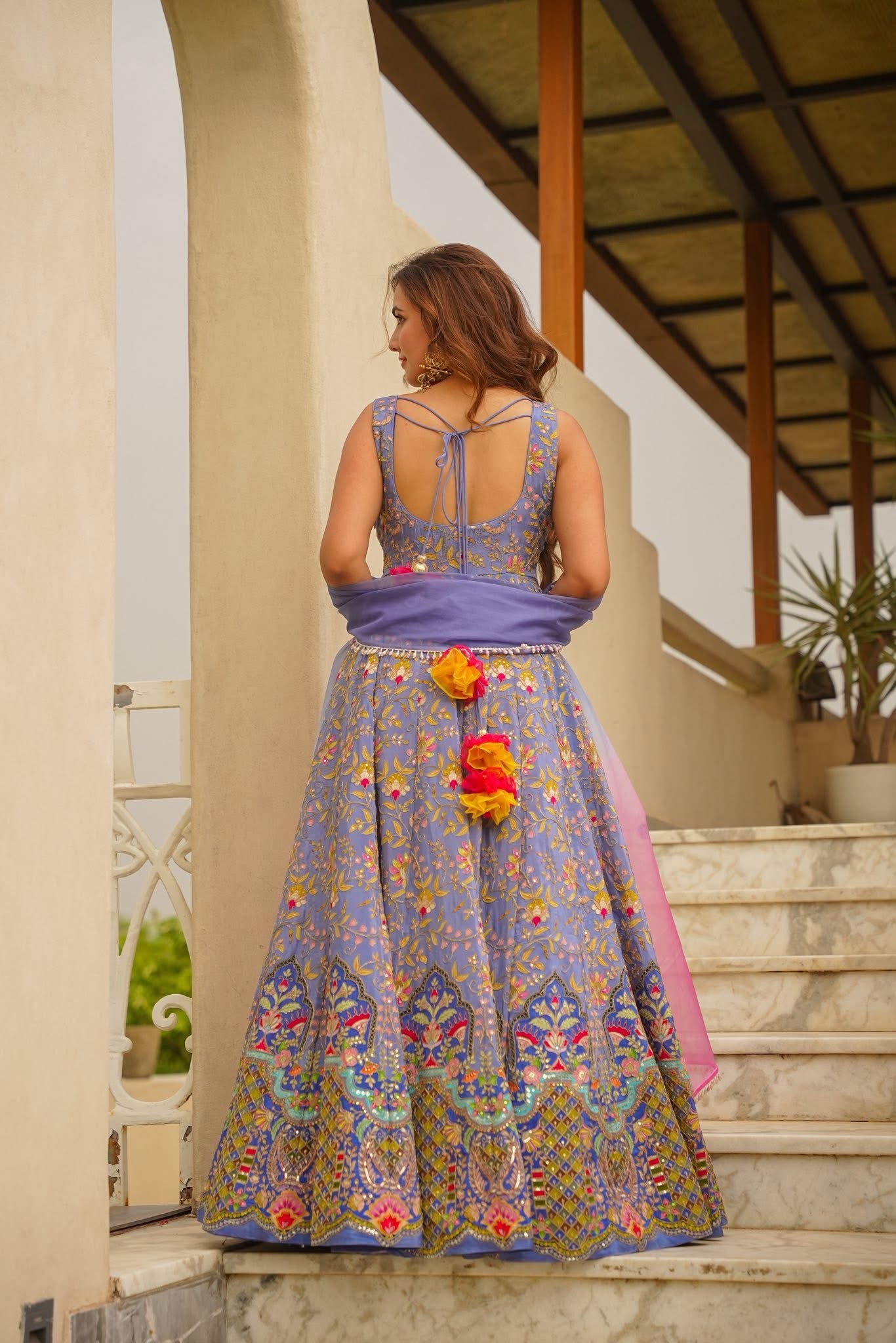 Darshvika Heavy Embroidered Maxi Set