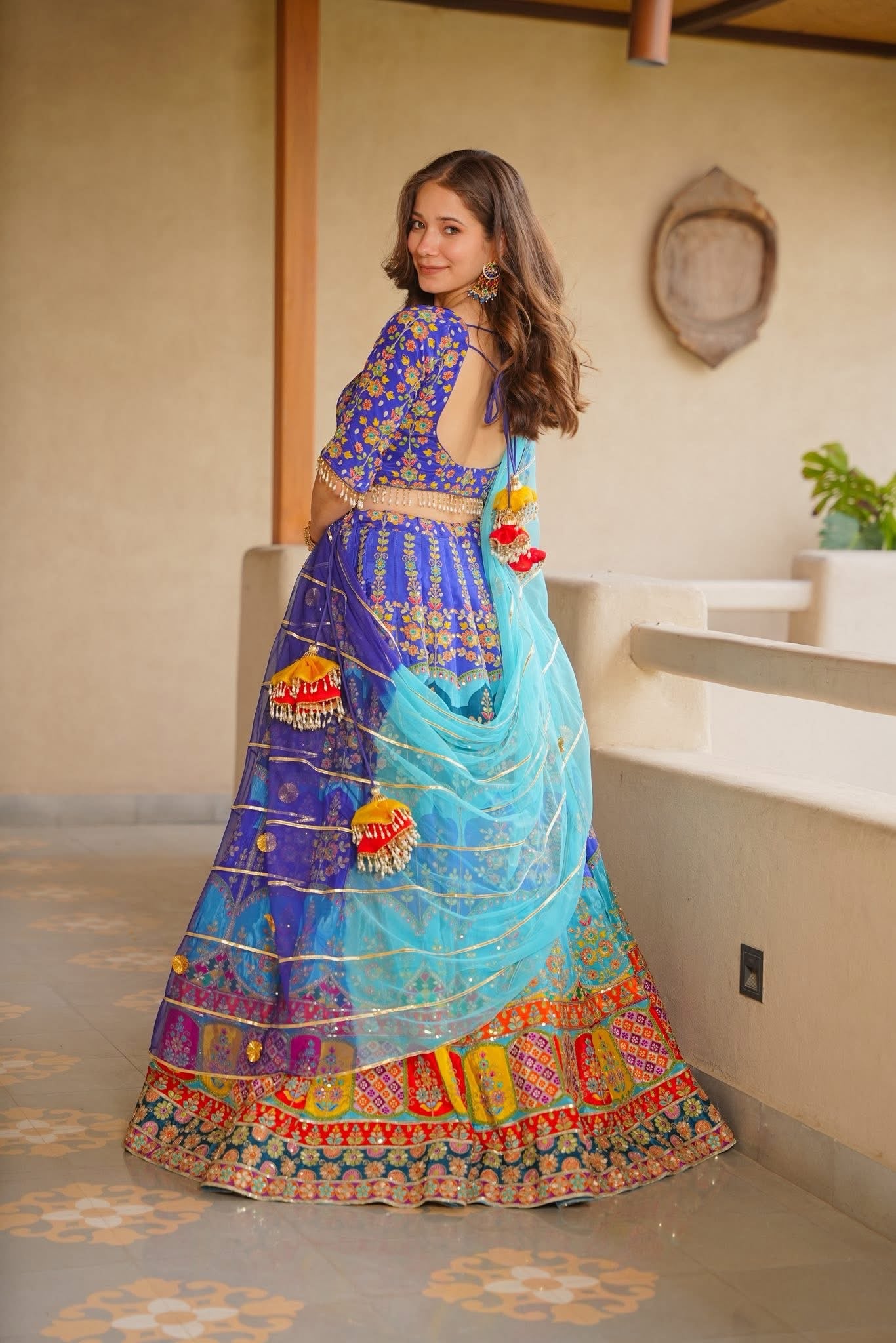 Glided Adaa Lehenga Set