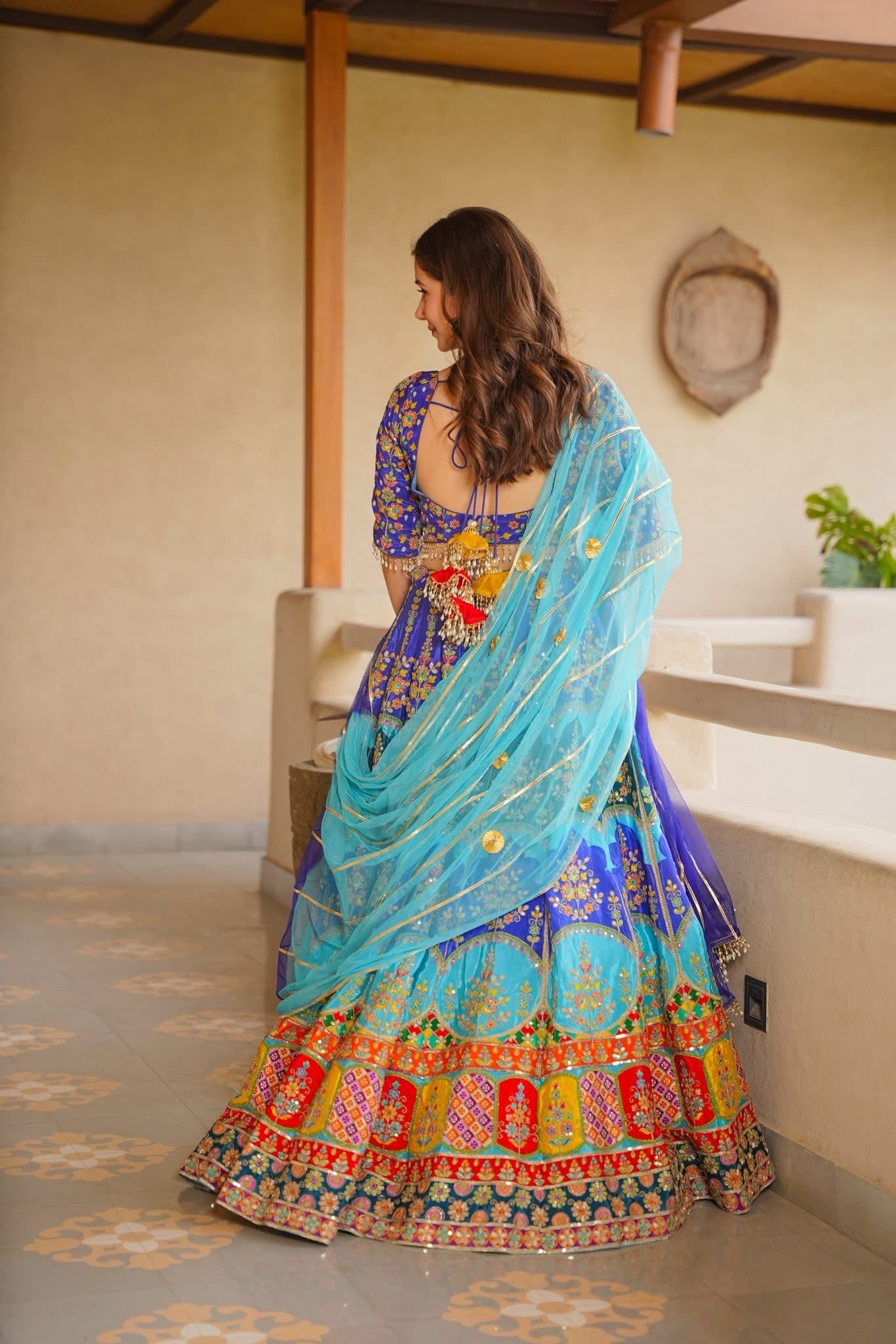 Glided Adaa Lehenga Set