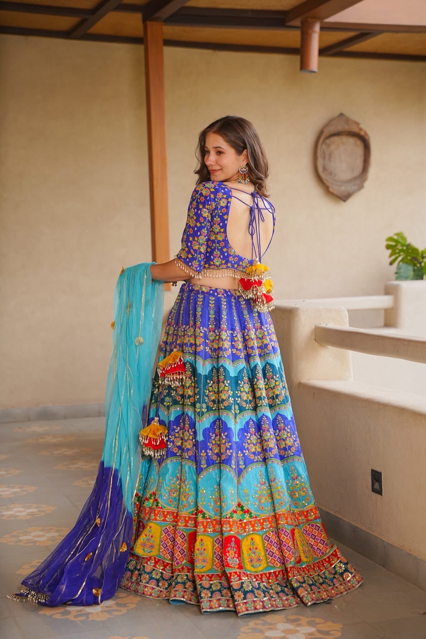 Glided Adaa Lehenga Set