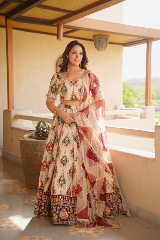 Ethereal Sitaara Heavy Lehenga Set