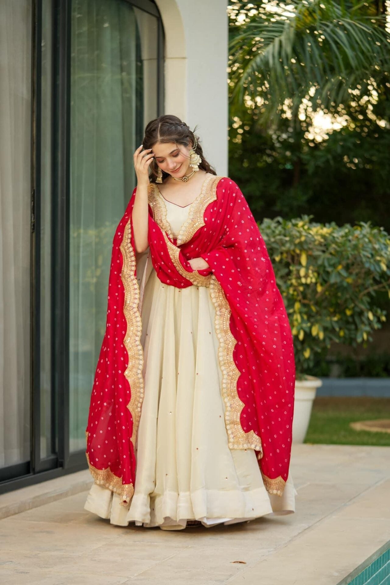 Sagnika pure cosmos lehenga choli set