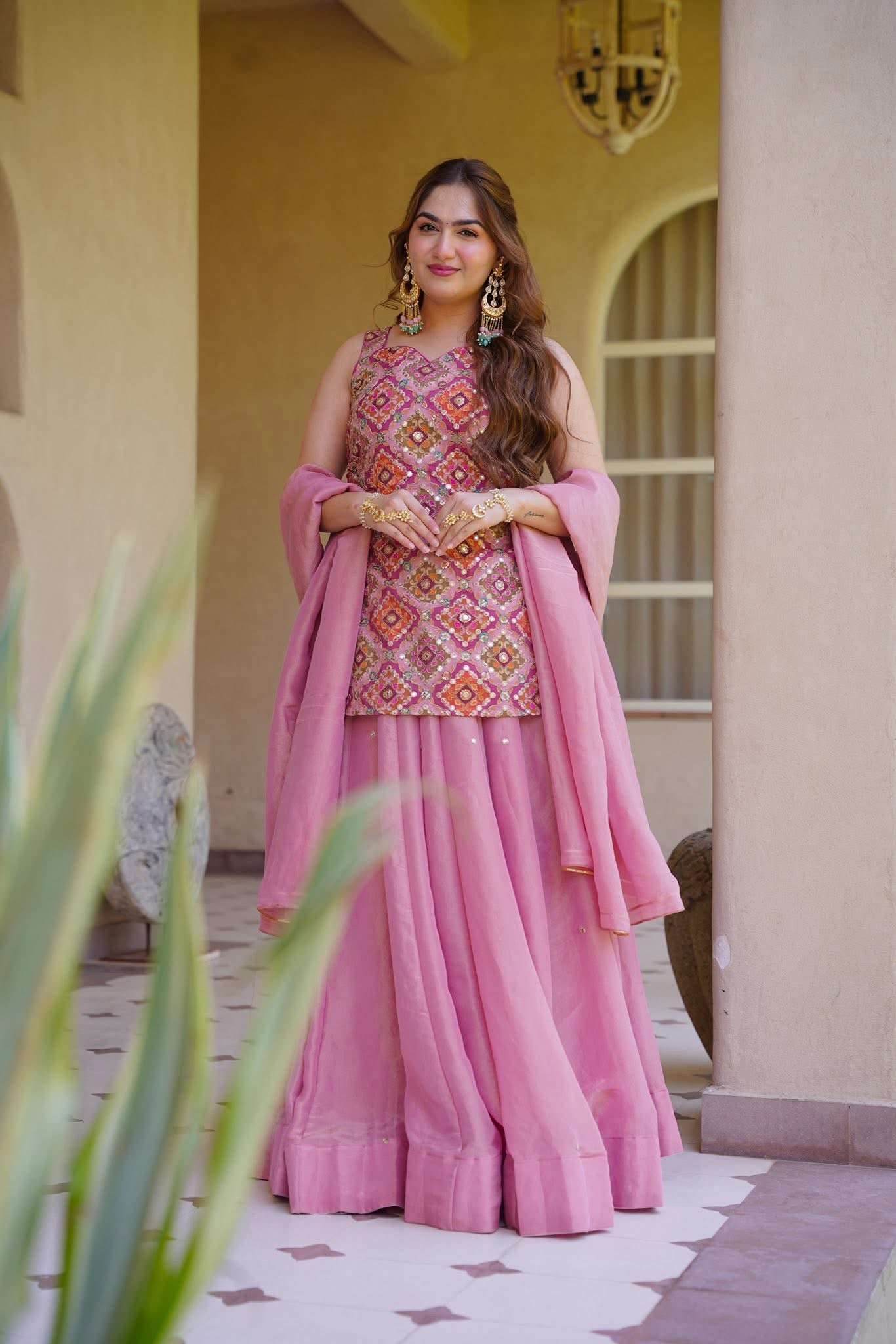 Zivara Grace Pink Kurta Set