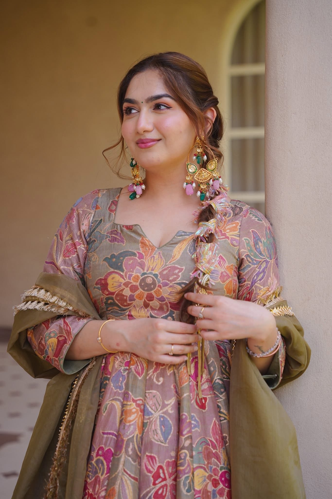 Aafreen Noir Heavy Maxi Set