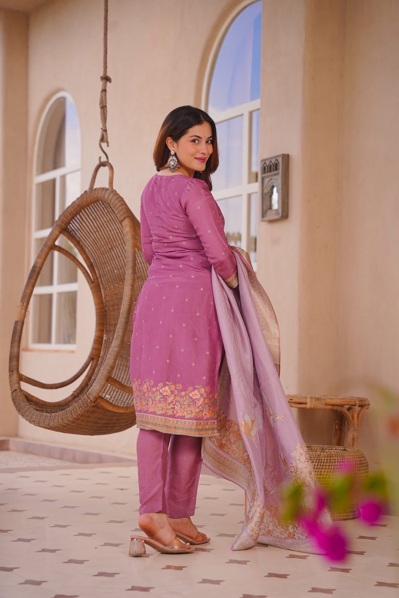 Hridya Printed Straight Kurta Set