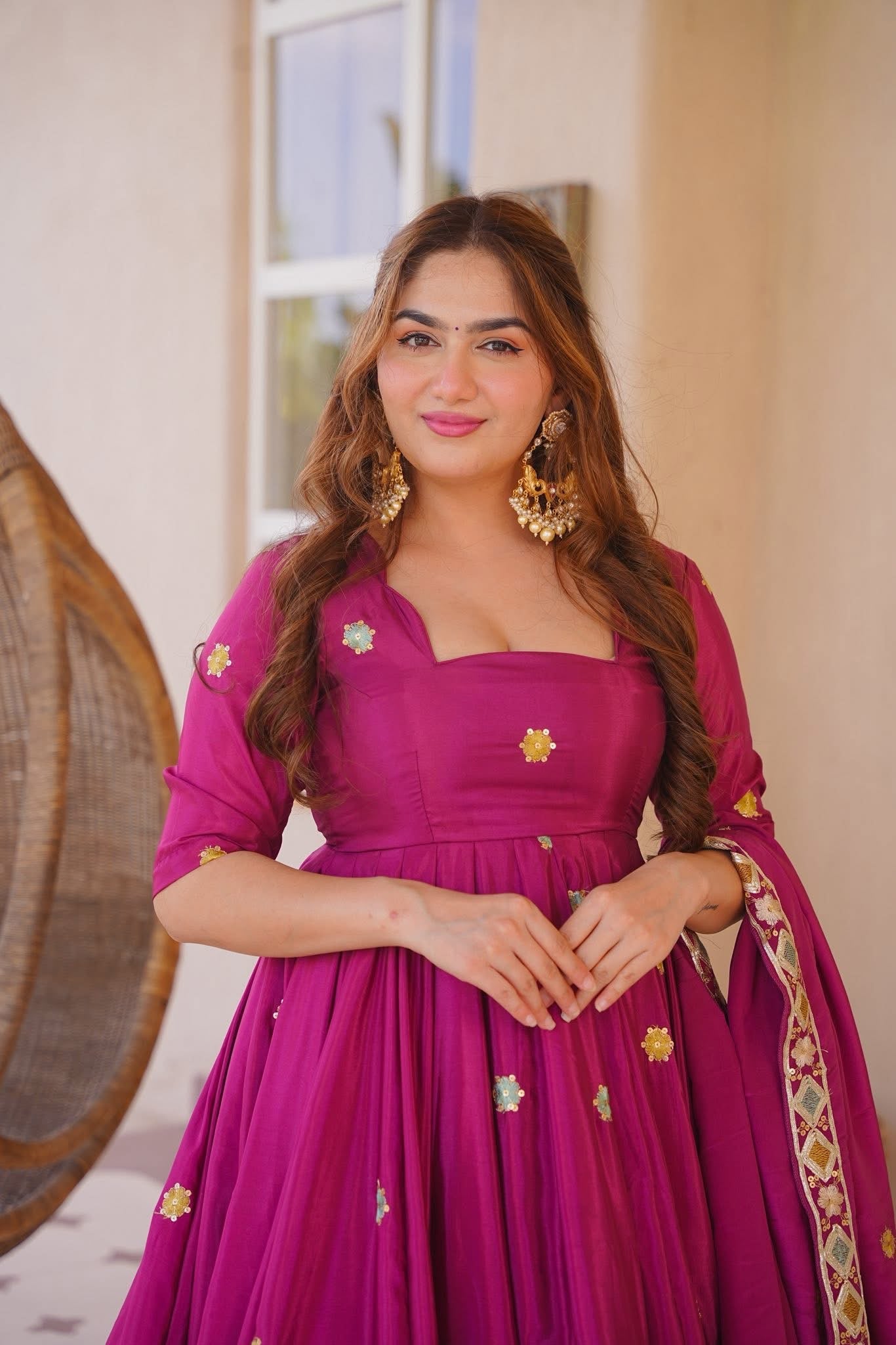 Arovika Elegant Anarkali Suit Set