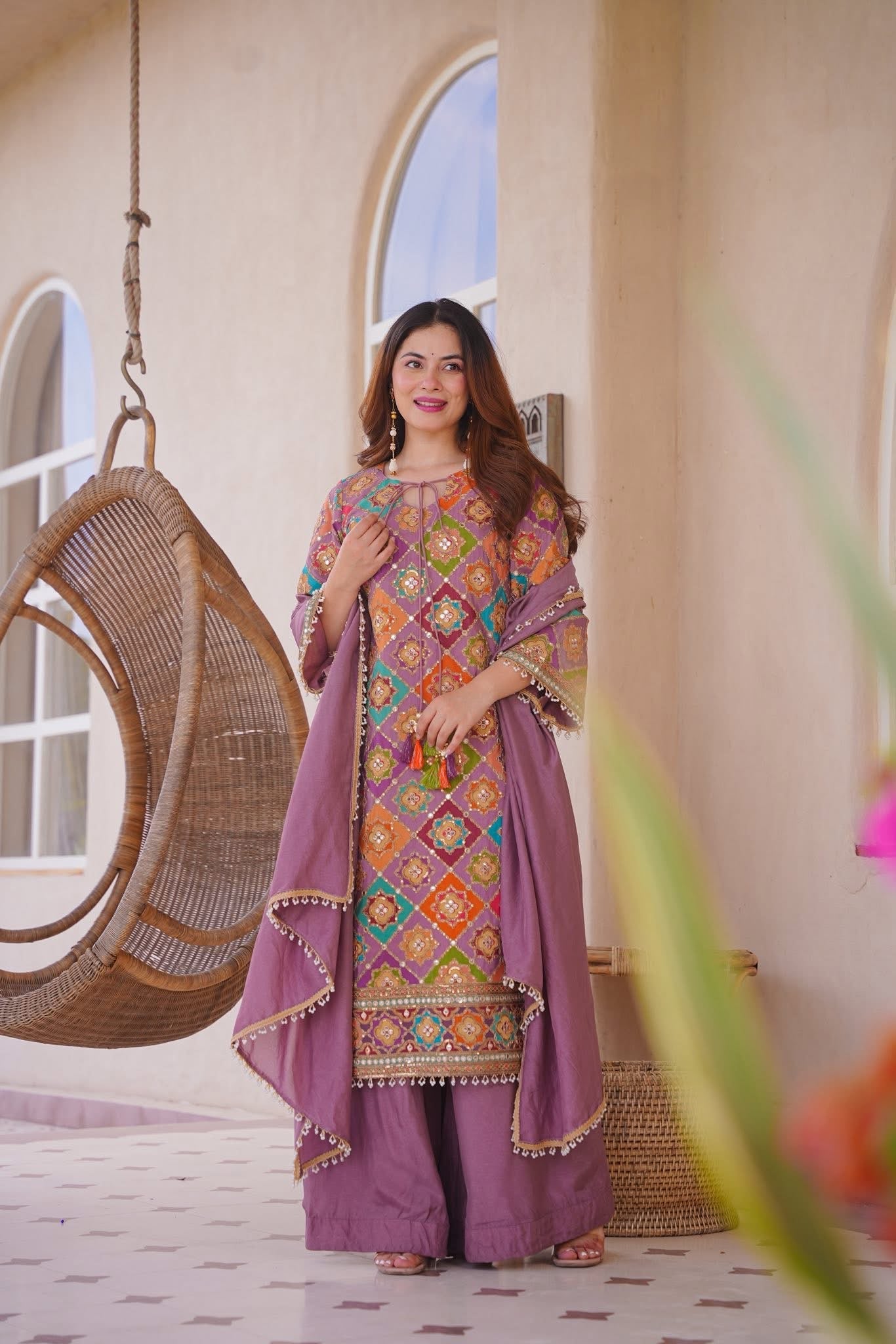 Tiraya Heavy Embroidered Kurta Set