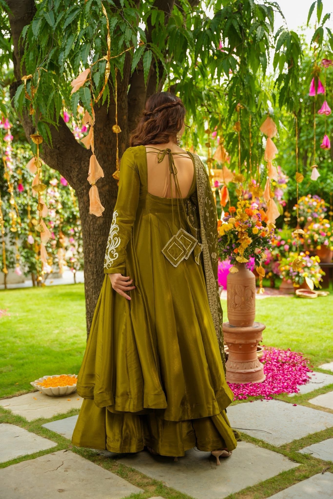 Gleam Green Suit Set