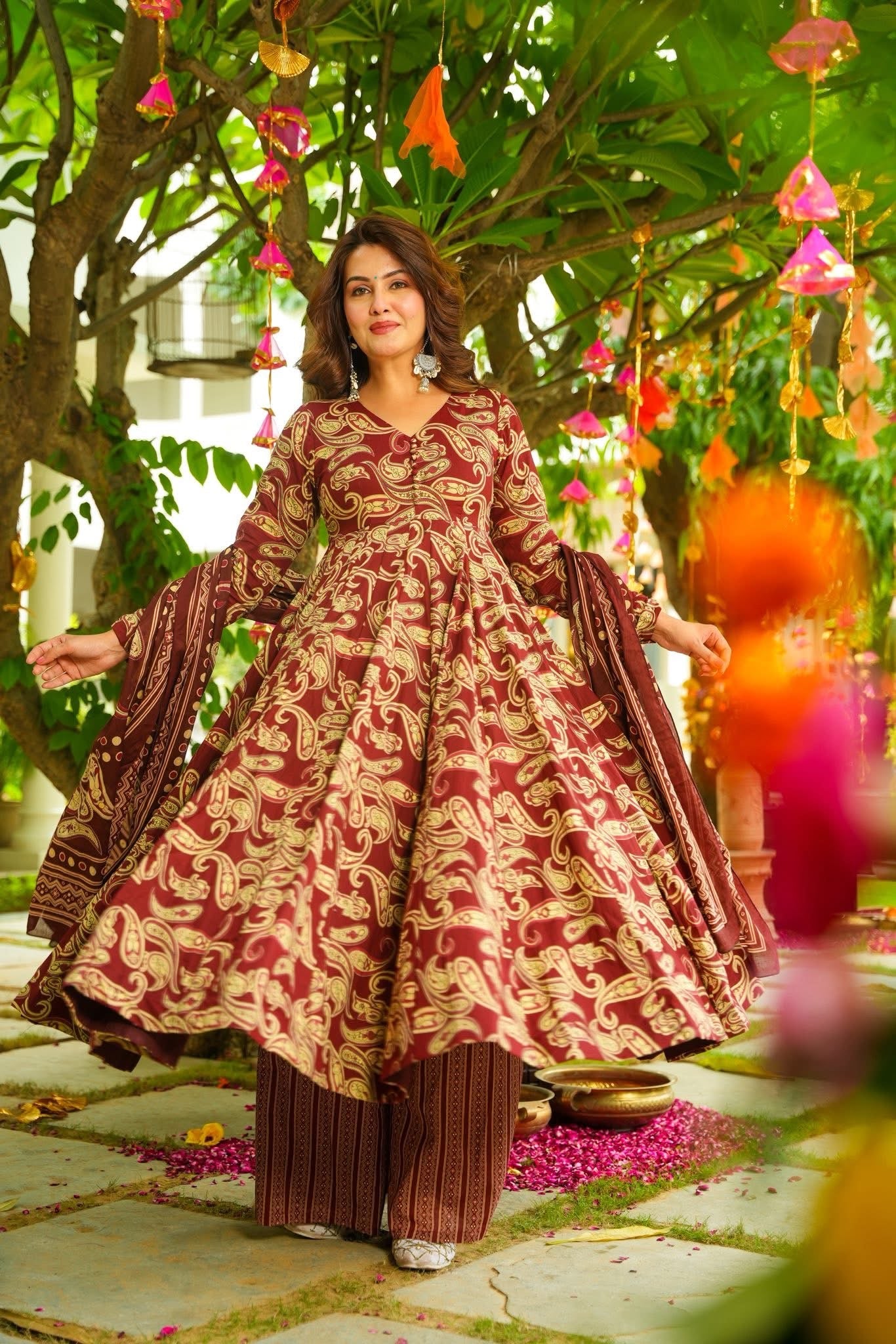 Zarqa Royal Cotton Suit Set