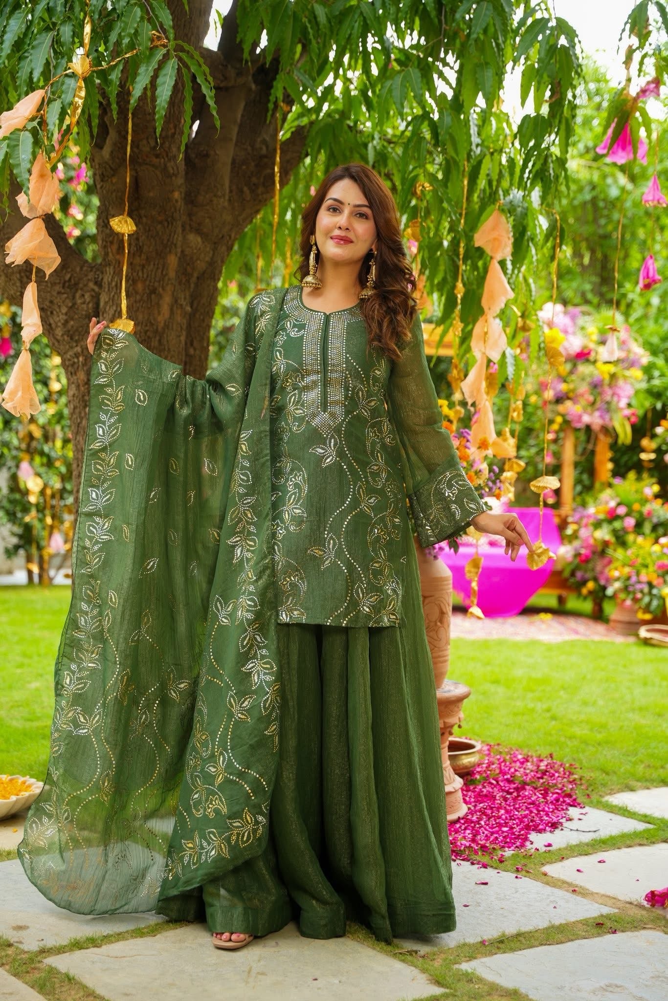 Moss Grace Kurta Set