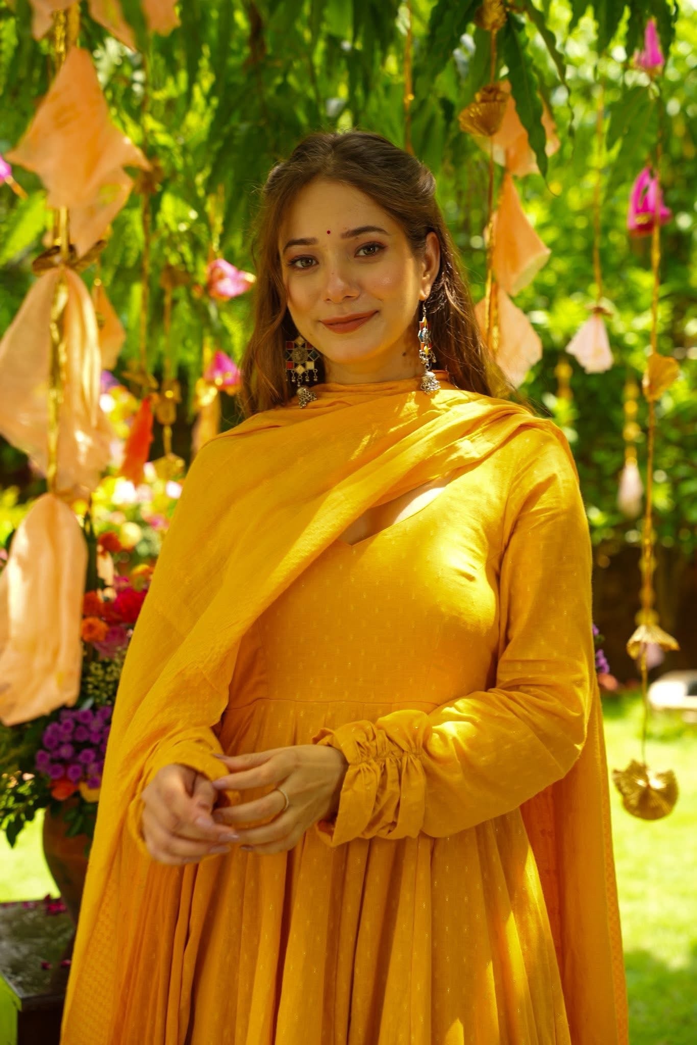 Daffodil Shine Cotton Suit Set