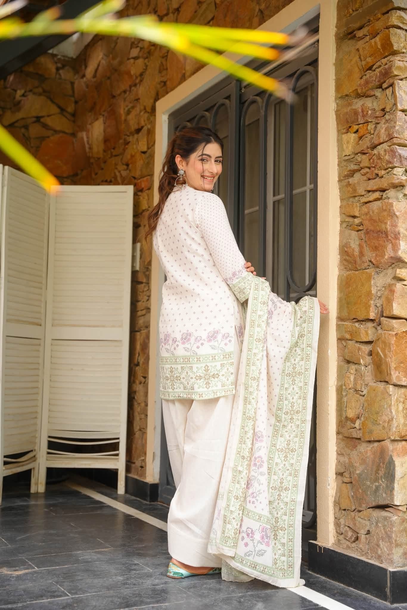 Gulshan Printed Farshi Salwar Set