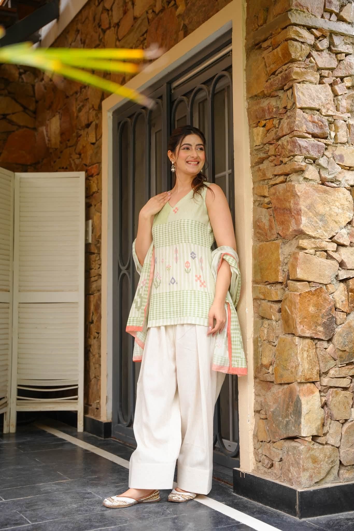 Khyati Printed Farshi Salwar Set