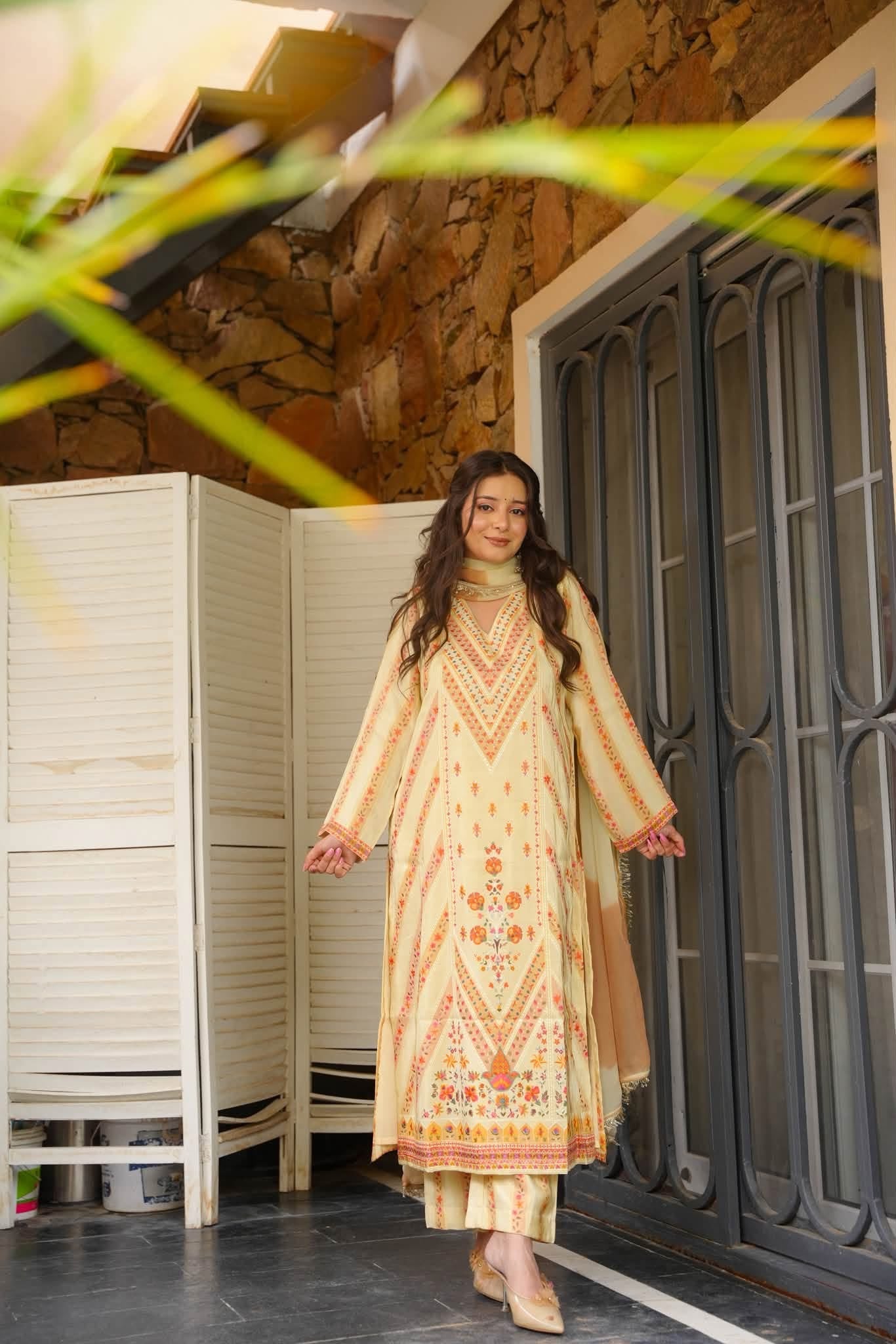 Aylin Printed Straight Kurta Set