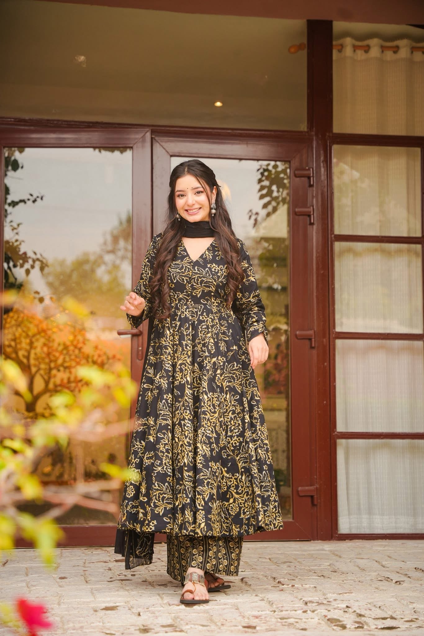 Aayvika Printed Cotton Suit Set