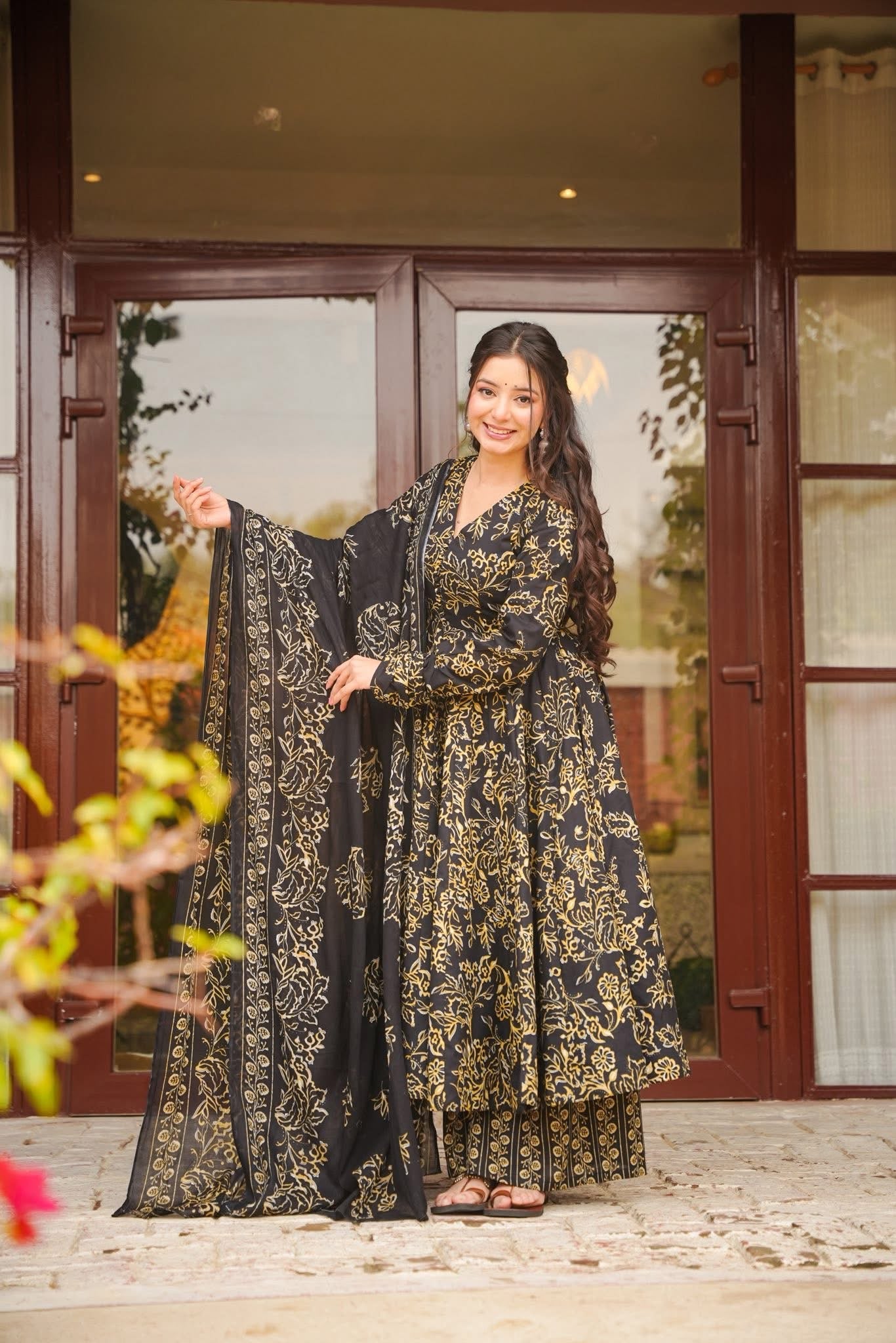 Aayvika Printed Cotton Suit Set