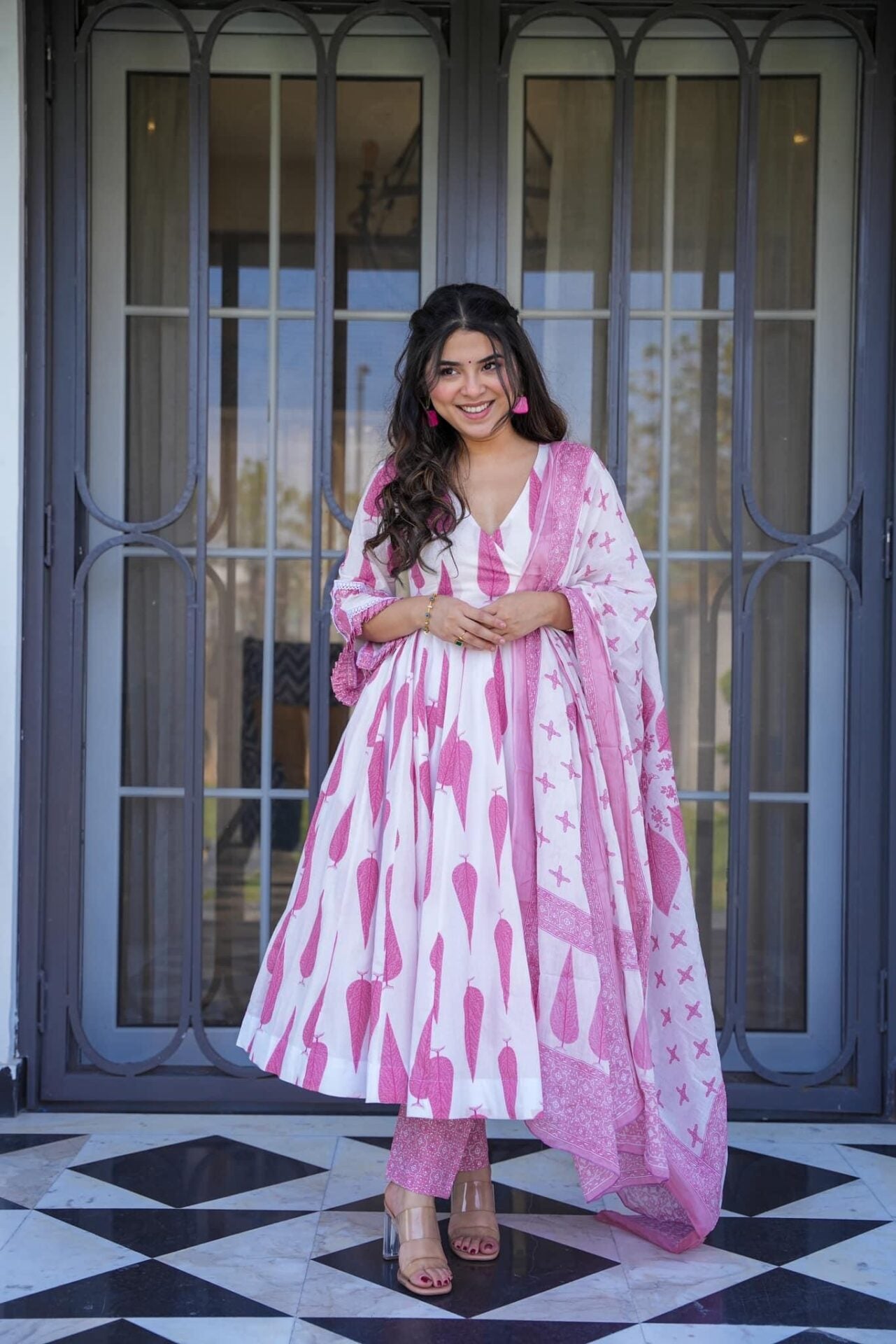 HAZZLE PURPLE COTTON SET
