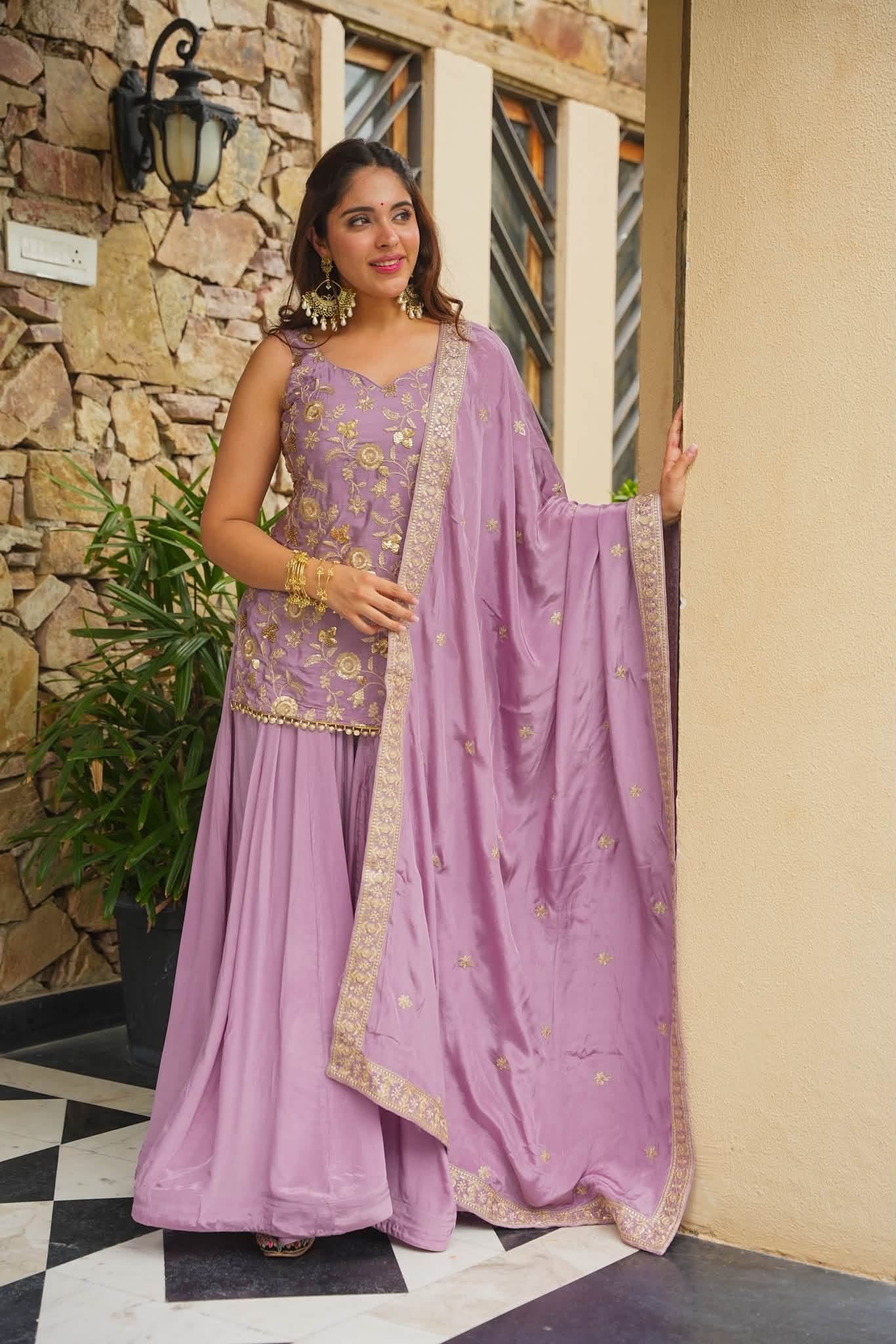 Anvika Heavy Embroidered Kurta Set