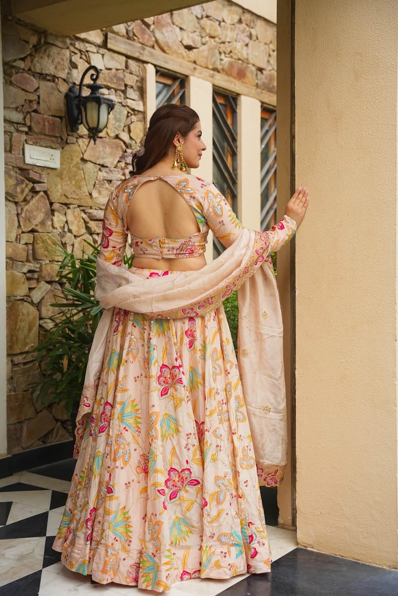 Vareesha Pastel Heavy Lehenga Set