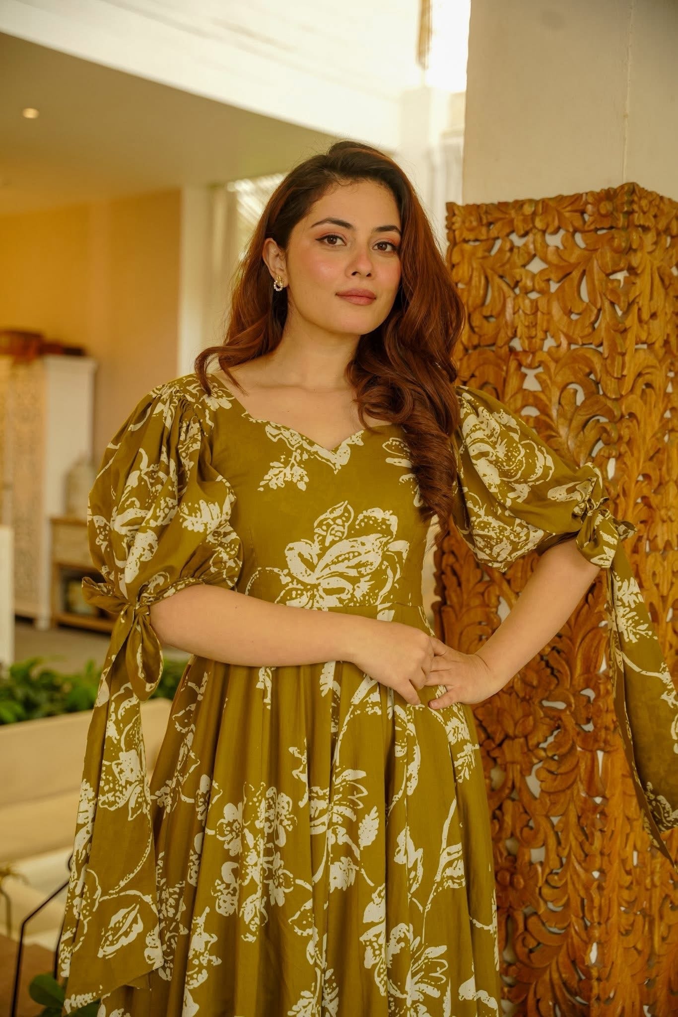 Kiana Cotton Maxi Dress