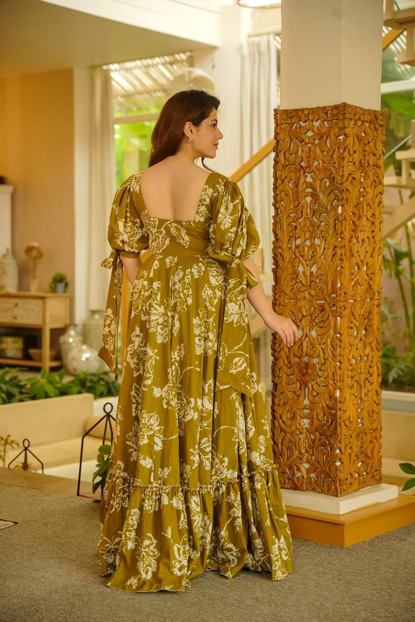 Kiana Cotton Maxi Dress