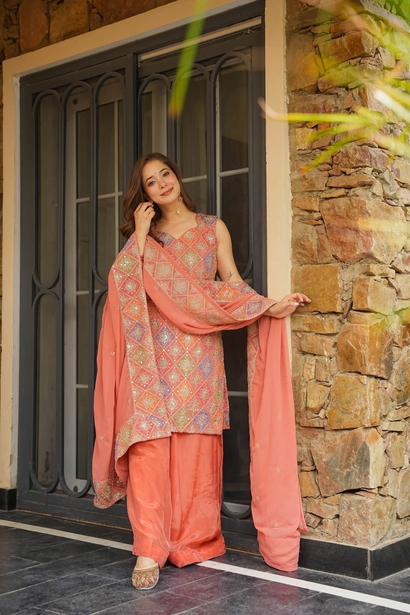 Varnika Heavy Embroidered Kurta Set