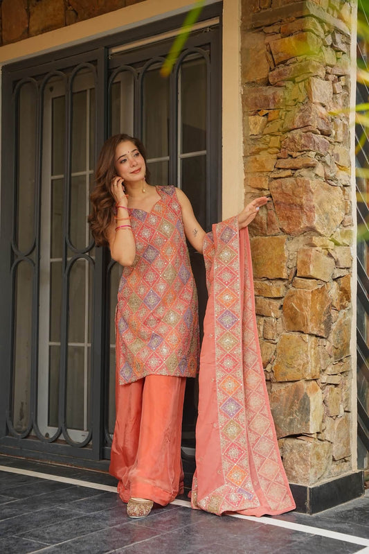Varnika Heavy Embroidered Kurta Set