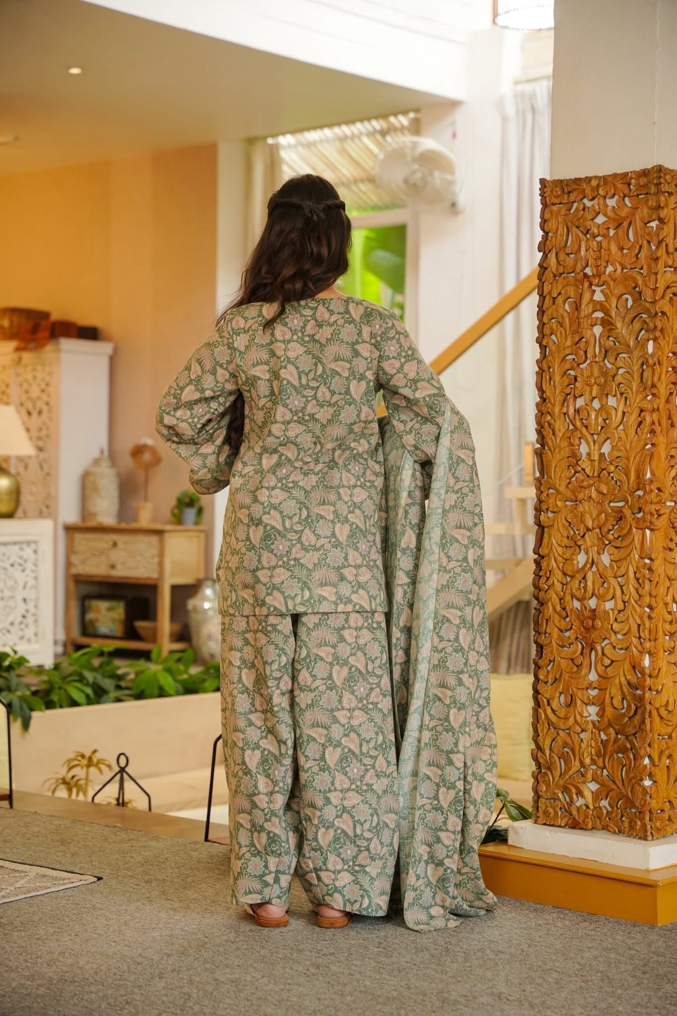 Delnaaz Cotton Farsi Salwar Set