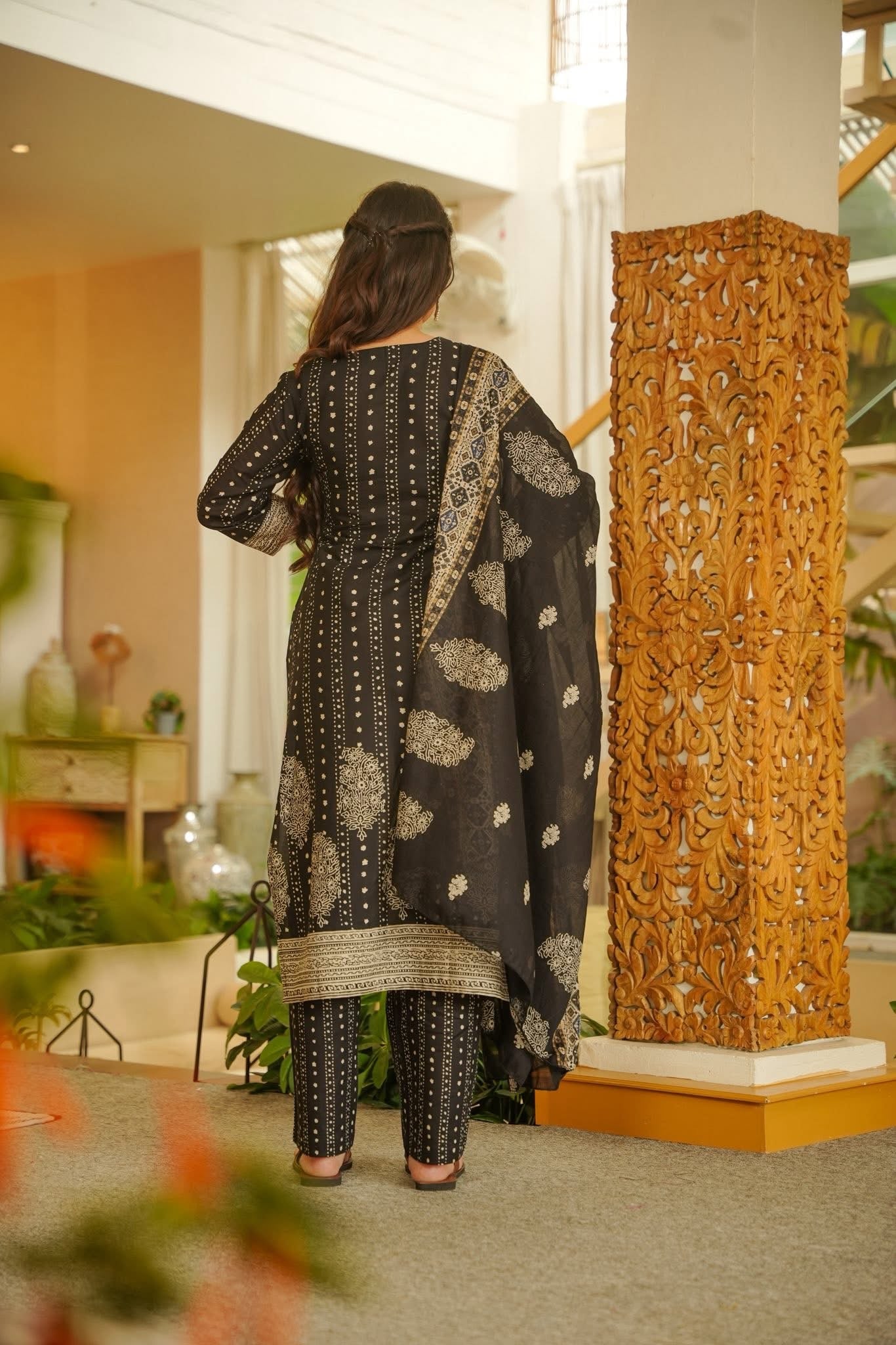 Nysaara Printed Cotton Kurta Set