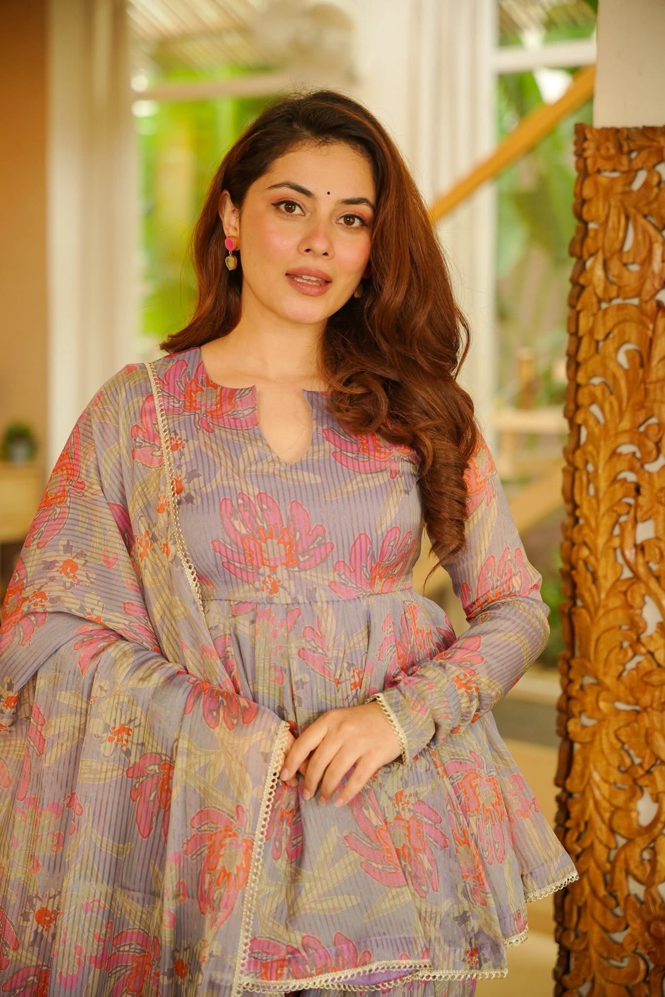 Myrina Cosmos Sharara Set