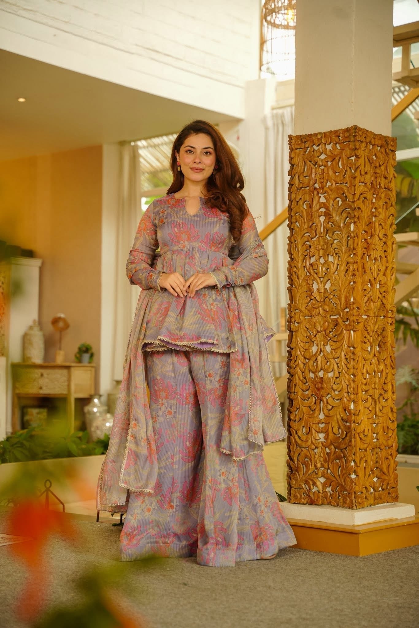 Myrina Cosmos Sharara Set