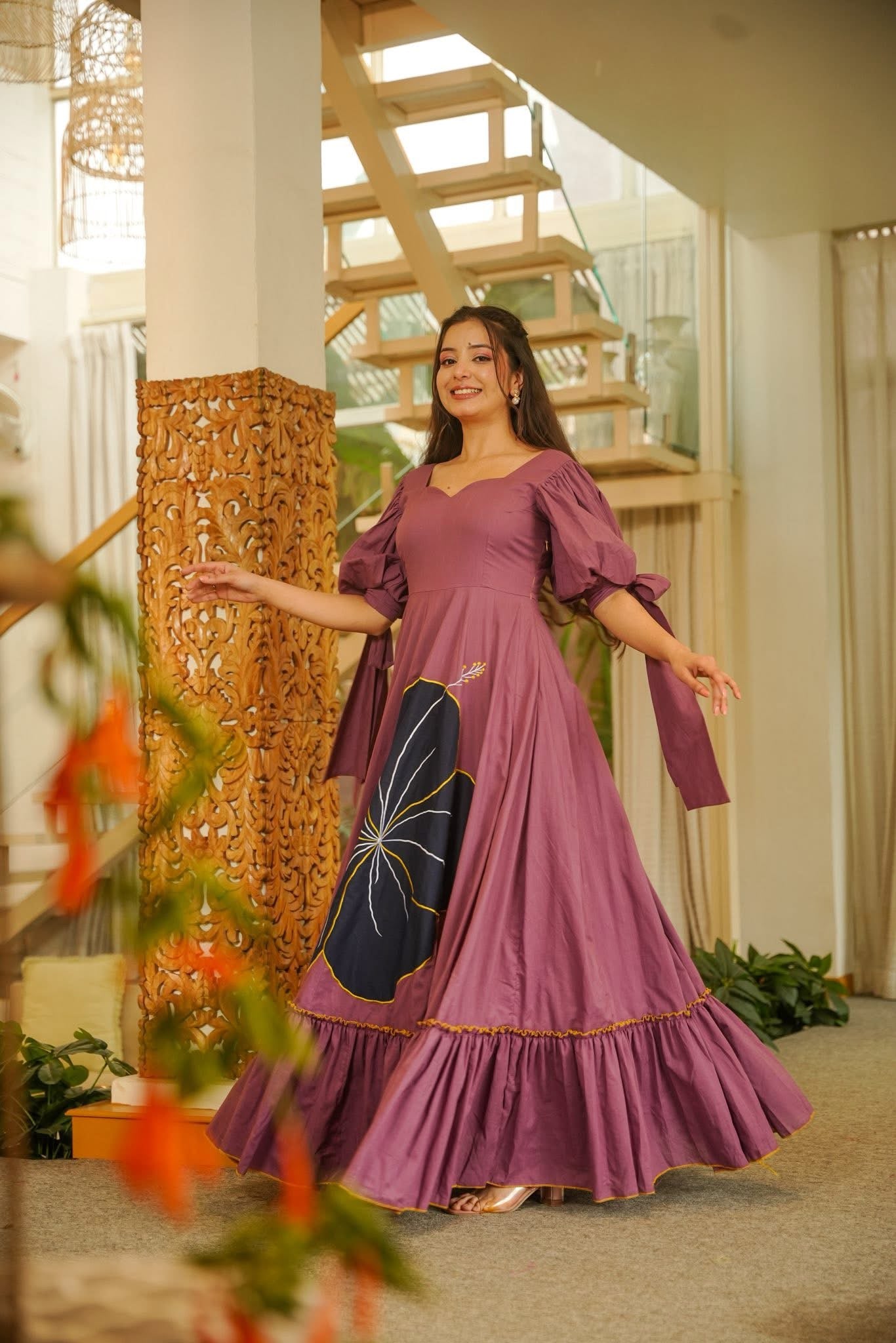 Sunspun Statement Maxi Dress