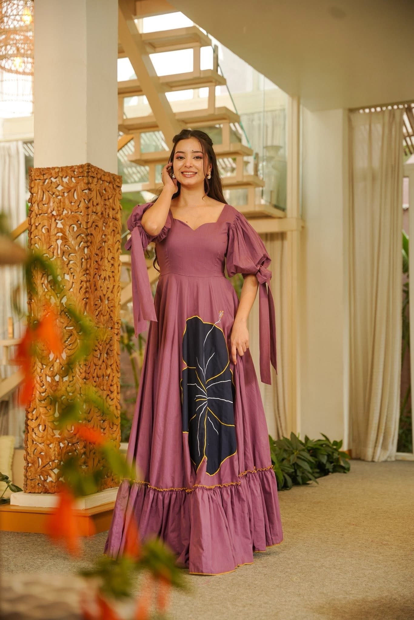 Sunspun Statement Maxi Dress