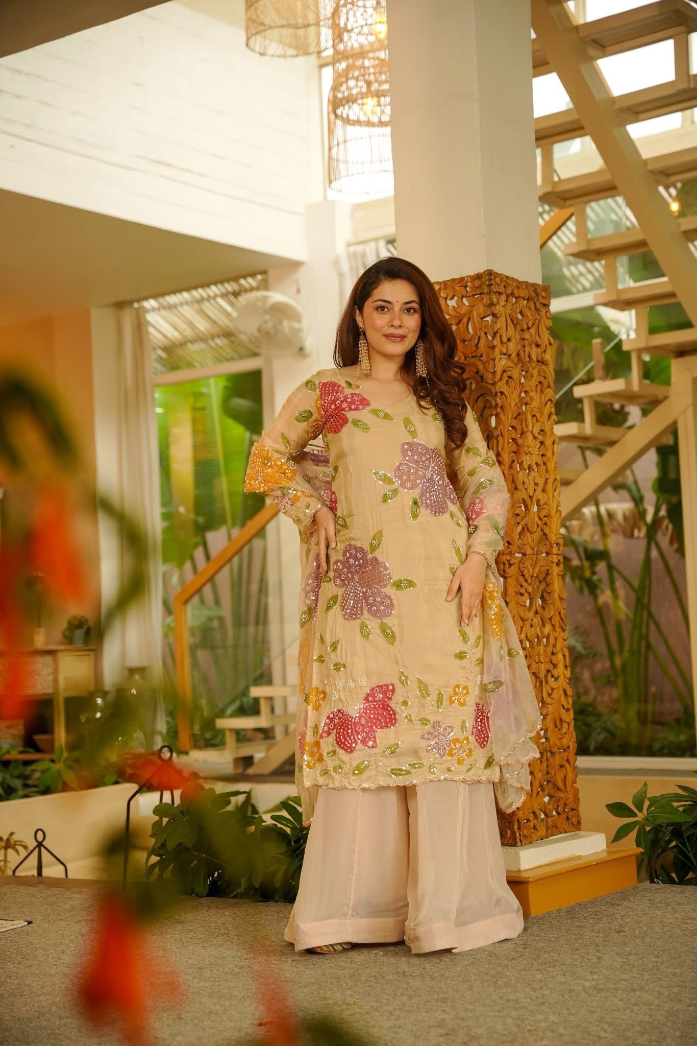 Chandrani Heavy Wedding Kurta Set