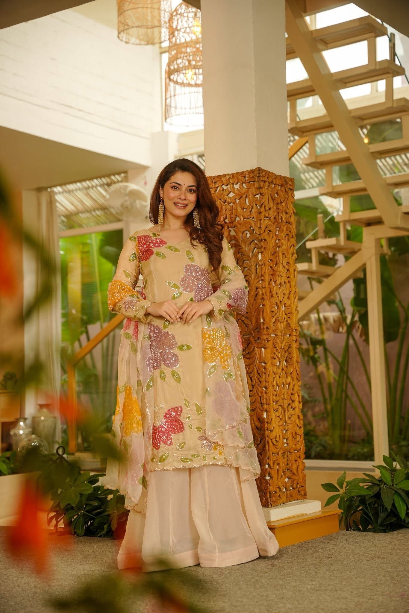 Chandrani Heavy Wedding Kurta Set