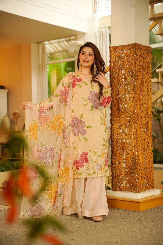 Chandrani Heavy Wedding Kurta Set