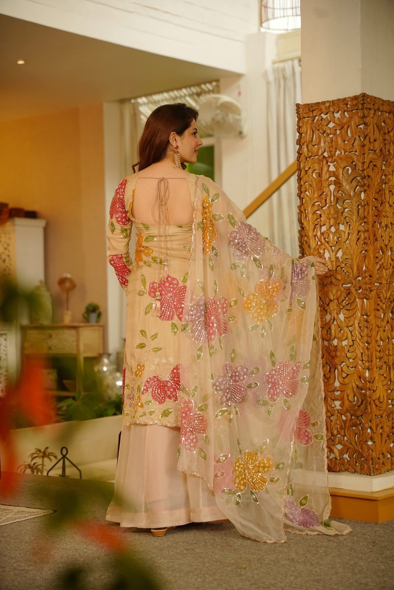 Chandrani Heavy Wedding Kurta Set