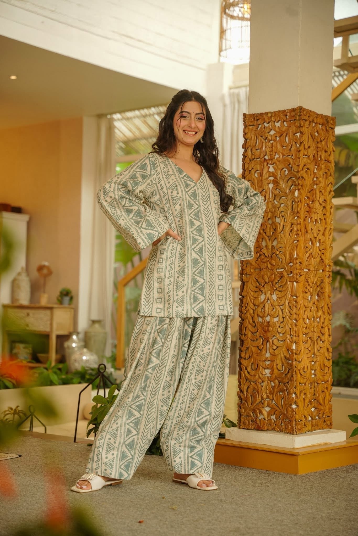 Azar Cotton Farsi Salwar Set