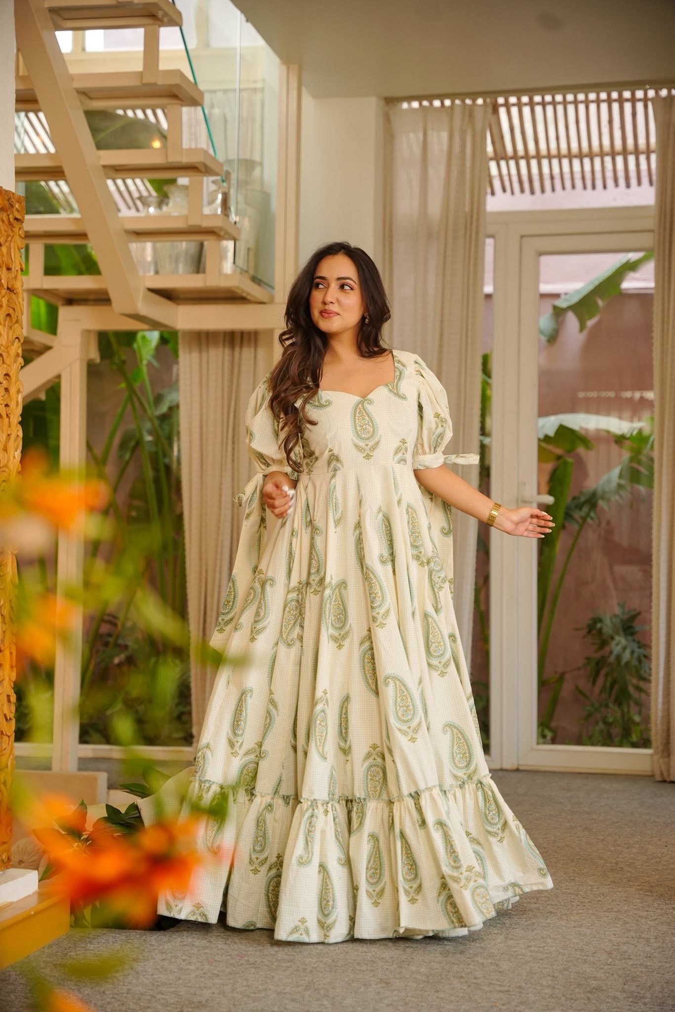 Xireya Cotton Maxi Dress