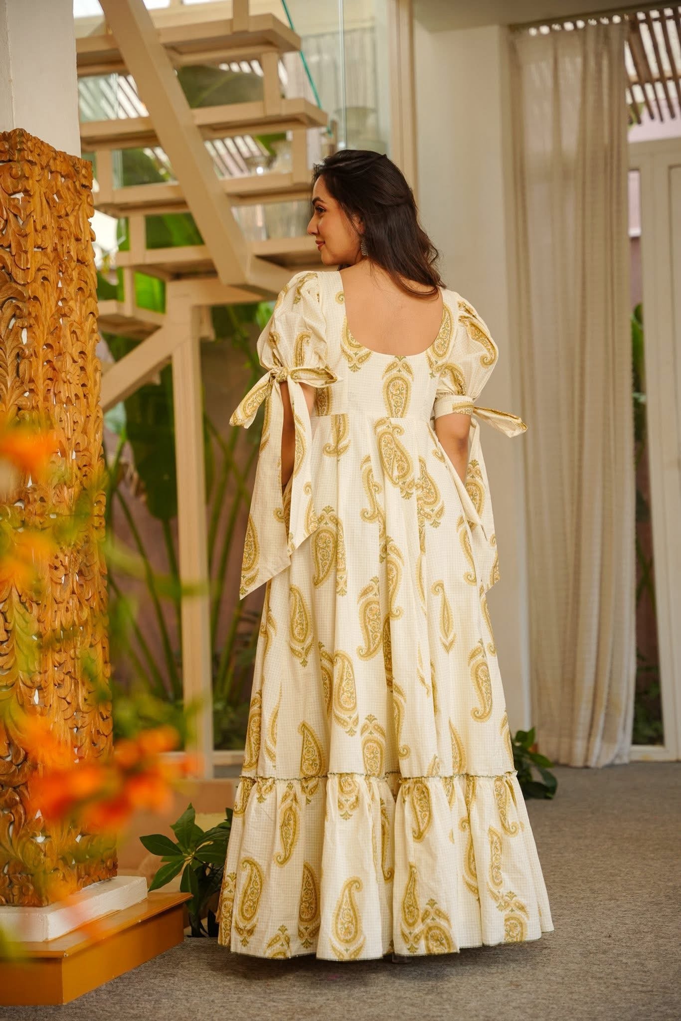 Ekisha Cotton Maxi Dress