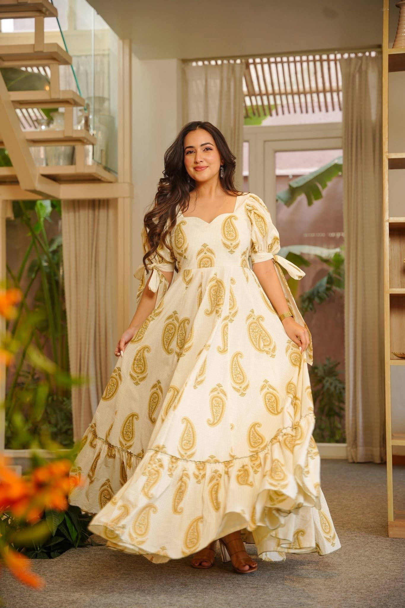 Ekisha Cotton Maxi Dress