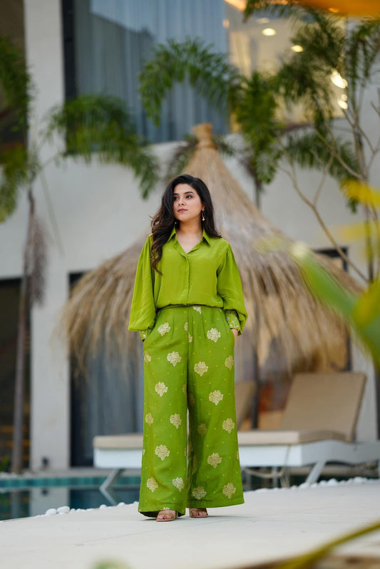 Edge pine green co-ord set