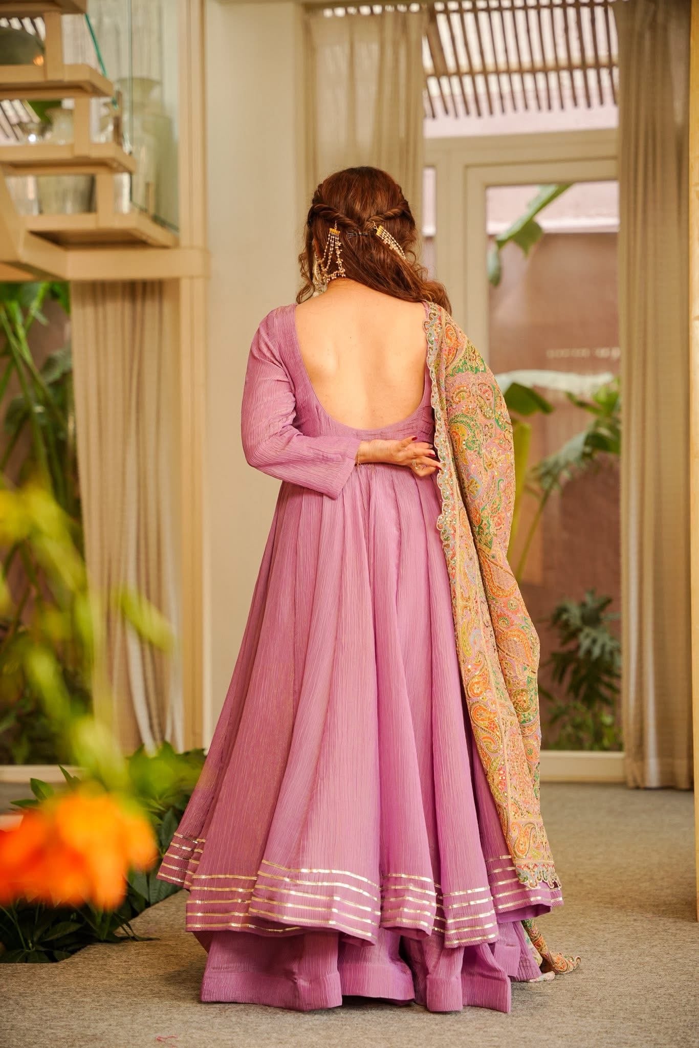 Kriyana Wedding Wear Anarkali Suit Set